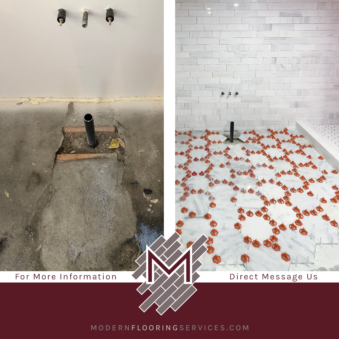 Marble Bathroom Floor Tiles